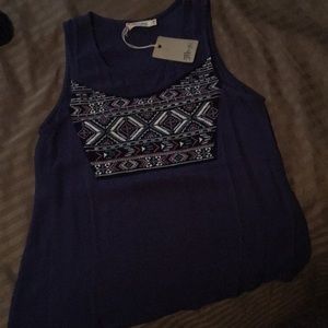 Girls size 10 Miss Me sleeveless shirt